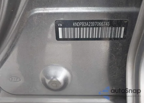 2011 Kia Sportage Lx из США, поврежденный, VIN KNDPB3A21B7066741